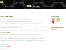 Tablet Screenshot of airprincesspanties.com